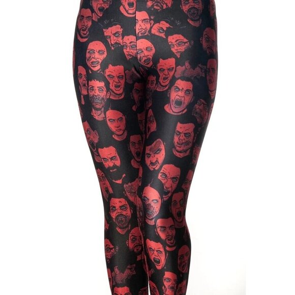 BlackMilk Zombie Red‎ Leggings Limited Edition Halloween Gruesome Size S - Picture 3 of 8